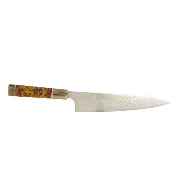 Kiritsuke-Messer Masamoto Carbon Steel Special Ebony Octagon (Filetiermesser), Klinge 27 cm, Art.-Nr. 21393