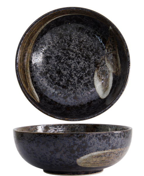 Arahake,Bk/Br Ø 19.5x7cm -Item no. 21434 Tayo-Bowl at g-HoReCa (picture 1 of 5)