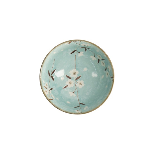 Reisschale Light Blue Sakura, Porzellan, Ø 17 × 9 cm, 900 ml, Art.-Nr. 21589