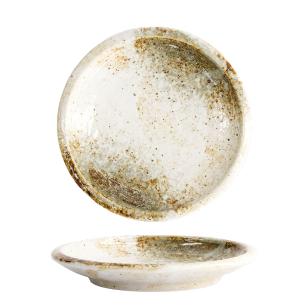 Yukishino White Large Round Plate at g-HoReCa (picture 1 of 5)