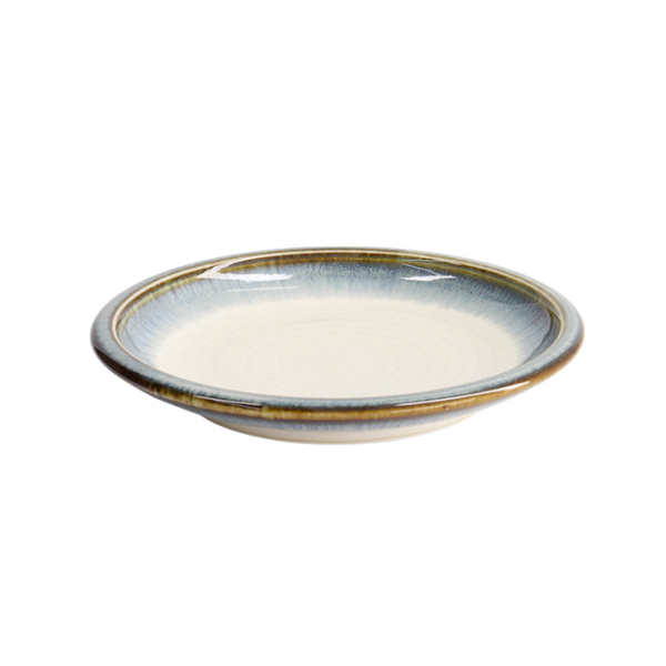 Bk/Wh Asashio Round Plate at g-HoReCa (picture 2 of 5)
