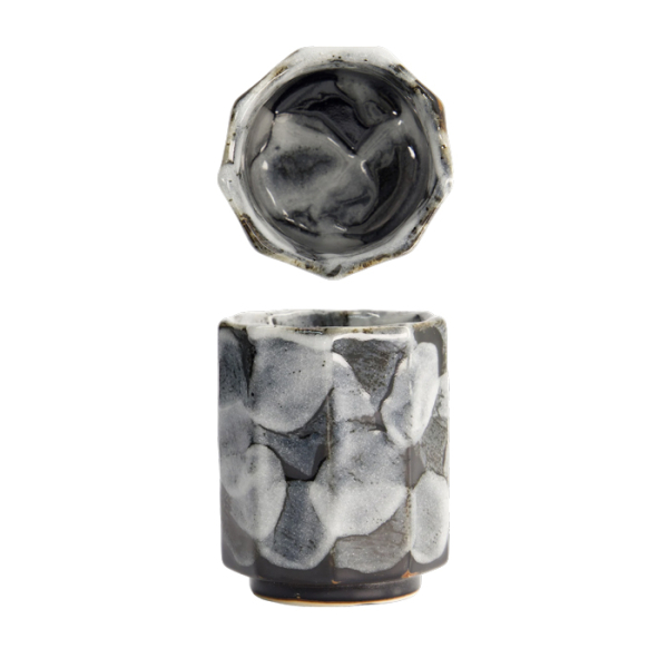 Grau Tetsu Glaze Teebecher bei g-HoReCa (Bild 1 von 6)