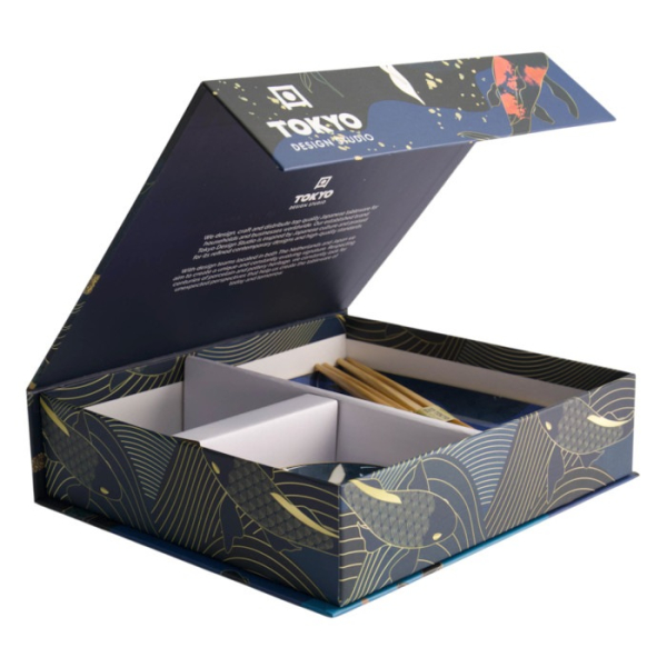 Tokyo Design Studio Sushi Set Kawaii Koi Blue, 6 pcs., Porcelain