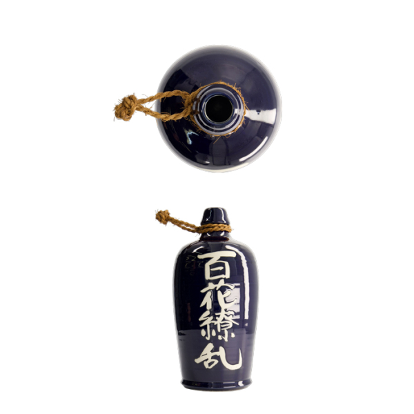 28.5cm Navy (Hyakka Ryoran) Sake Flasche Deco bei g-HoReCa (Bild 5 von 6)