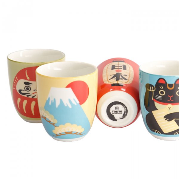 4 pcs Cup Set at g-HoReCa (picture 2 of 5)