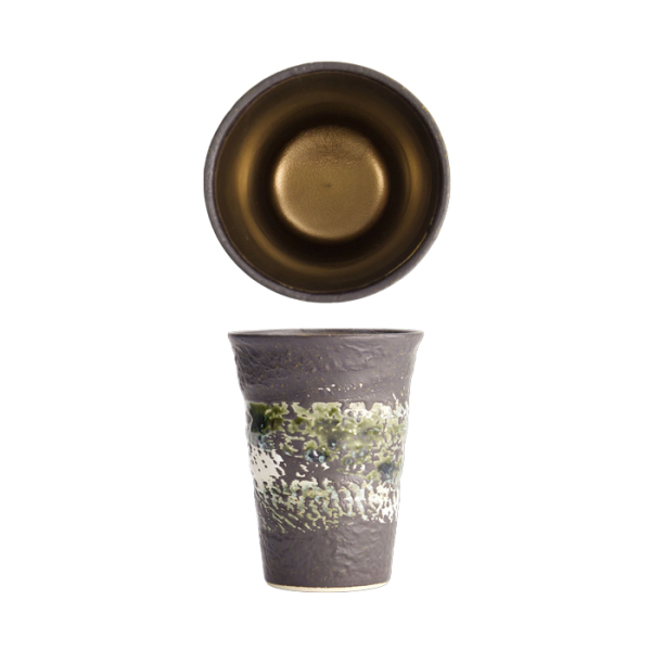 Black Brush Gold Teetasse bei g-HoReCa (Bild 1 von 5)