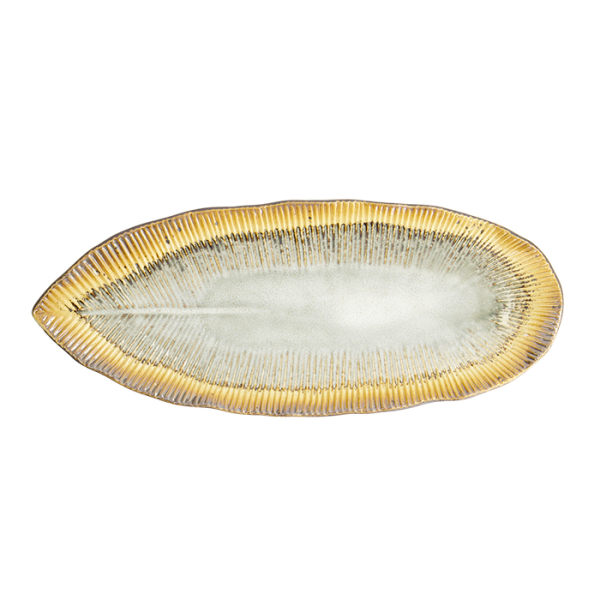 TDS, Servierplatte, Yamasaku, Längliche Platte, 33 x 13,5 x 2,5 cm, Art.-Nr. 21902