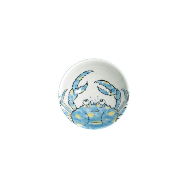 Schale Seafood Krabbe Hellblau, Porzellan, Ø 13,2 × 7,3 cm, 500 ml, Art.-Nr. 21932