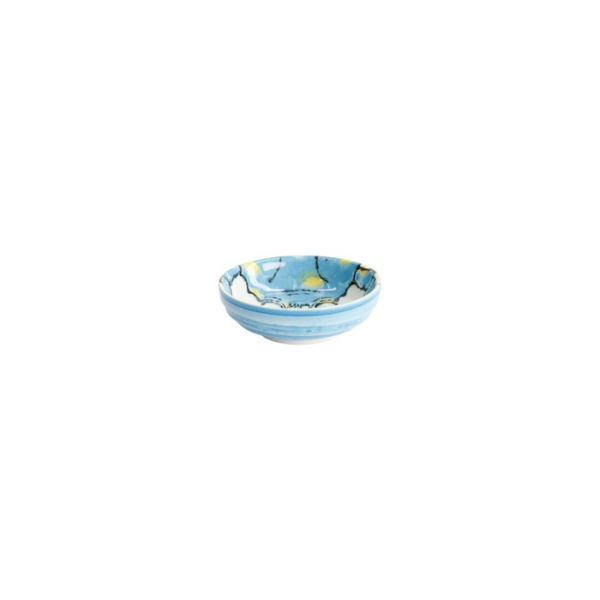 Saucenschale Seafood Krabbe Hellblau, Porzellan, Ø 9,5 × 3 cm, 150 ml, Art.-Nr. 21939