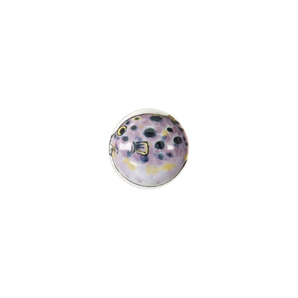 Saucenschale Seafood Blowfish Fugu Lila, Porzellan, Ø 9,5 × 3 cm, 150 ml, Art.-Nr. 21940