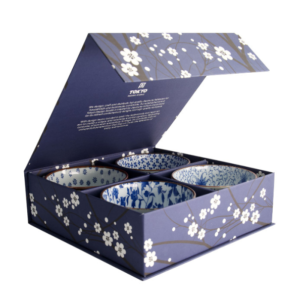 Ø 13,2 cm 4 Schalen Set,Mixed Bowl Floral bei g-HoReCa (Bild 1 von 7)