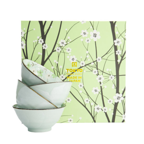 Green Cosmos 4 Bowls Set at g-HoReCa (picture 1 of 6)