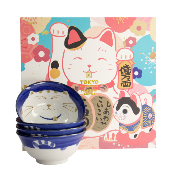 Kawaii Tayo Schalen 4 Schalen Set bei g-HoReCa (Bild 1 von 4)