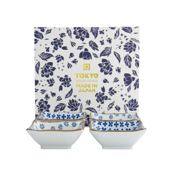 Japan flower Eckige Schale Set bei g-HoReCa (Bild 1 von 3)