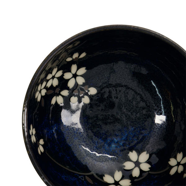TDS, Bowl, Cobalt Blue Sakura, Ø 16x8.5cm, Item No. 22114