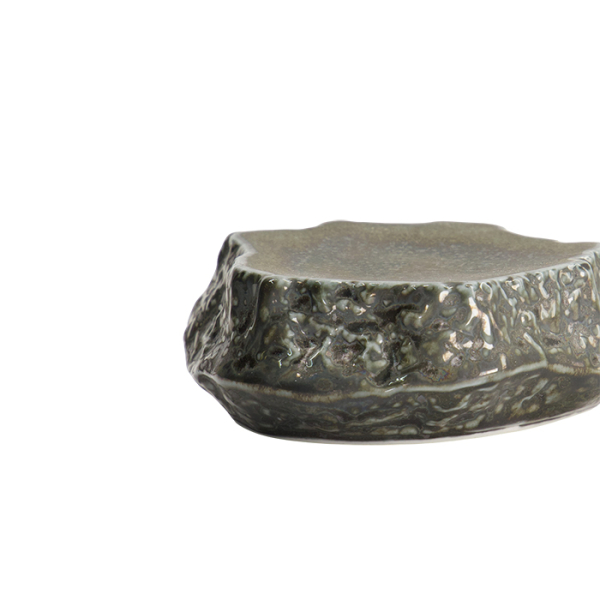 TDS, Runder Teller,  Silver Rock, 7x3cm, Art.-Nr.22129