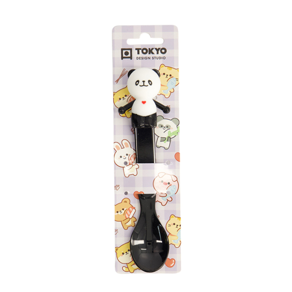 TDS, Kinder Löffel, Panda, Schwarz, 16,5cm - Art. Nr. 22191