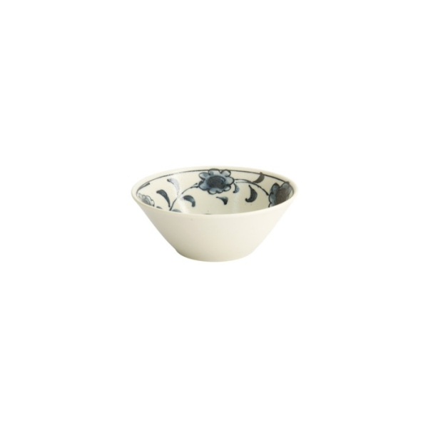 Bowl Neko Maruke Cat Grey/White, Porcelain, Ø 13.5 × 5 cm, 370 ml, Item No. 22298