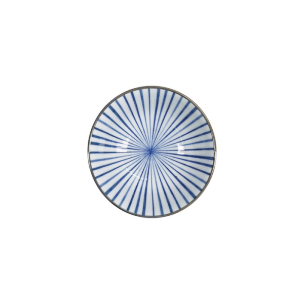 Tayo-Schale Natsu Tokusa Blau/Weiß, Porzellan, Ø 15,2 × 6,7 cm, 500 ml, Art.-Nr. 22327
