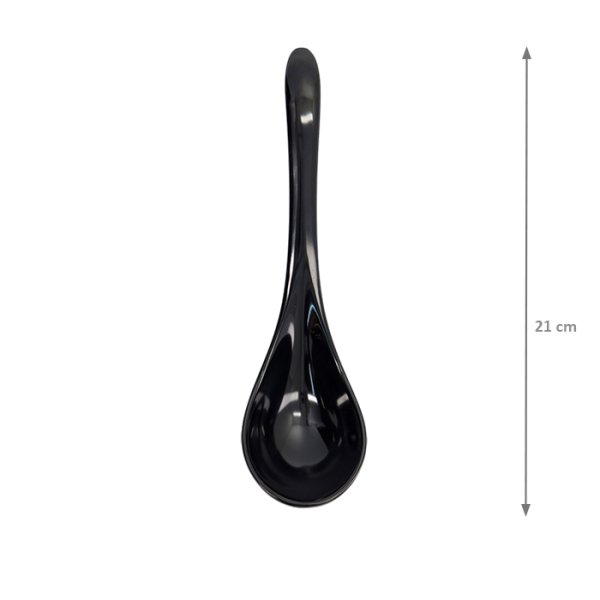 TDS, Ramen-Löffel, Melamine Zen, 21 cm, Art.-Nr. 22354