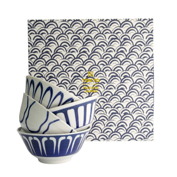 TDS, 4 Schalen Set, Mixed Bowls, Ø 15x7 cm, 500 ml, Art.-Nr. 22526