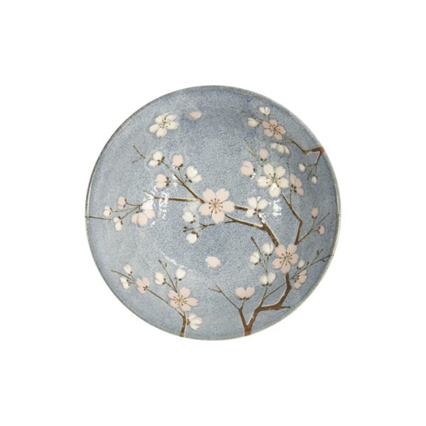 Ramenschale Fujisakura Grau, Porzellan, Ø 21 × 7,8 cm, 1 l, Art.-Nr. 22590