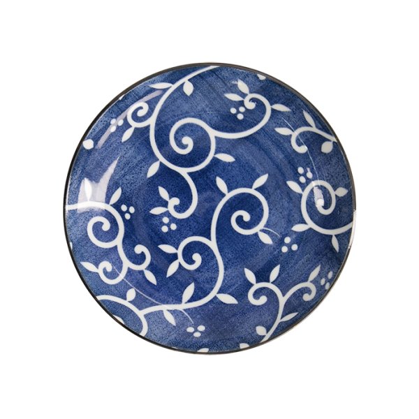 Tokyo Blue Karakusa Round Plate at g-HoReCa (picture 3 of 5)