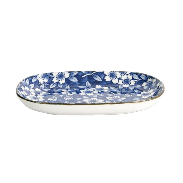 Tokyo Blue Sakura Oblong Plate at g-HoReCa (picture 2 of 6)