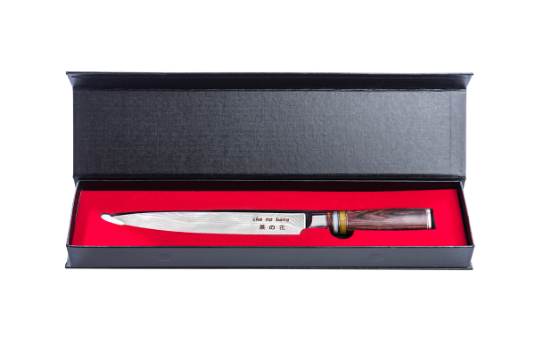 Sashimi Messer mit 3 Acrylringen (Filetiermesser) bei g-HoReCa (Bild 2 von 7)