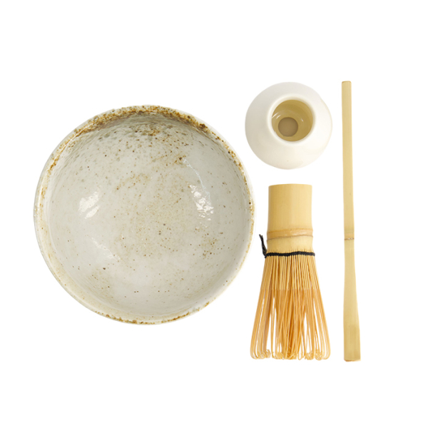 TDS, Matcha Bowl Giftset , 4-piece set, 11 x 8 cm, Yukishino, Item No. 33002