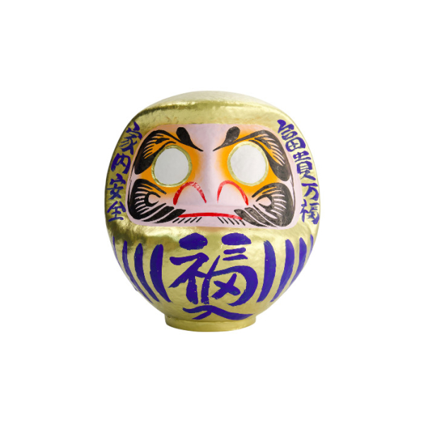 TDS, Daruma, Dekoration, Gold, Ø 12 cm - Art Nr: 33045