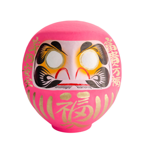 TDS, Daruma, Dekoration, Rosa, Ø 25 cm - Art Nr: 33054