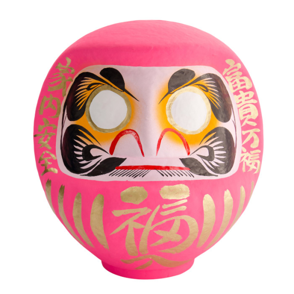 TDS, Daruma, Dekoration, Rosa, 75cm - Art Nr. 33066
