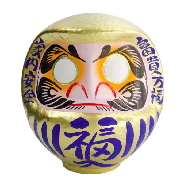 TDS, Daruma, Dekoration, Gold, 75cm - Art Nr. 33069