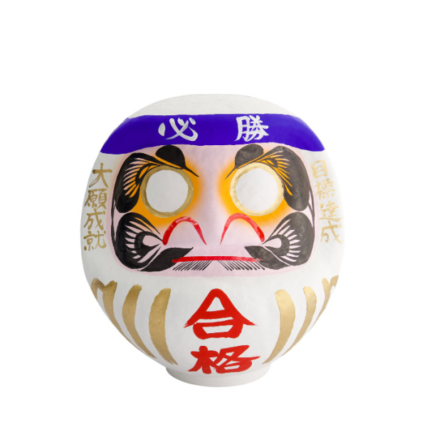 TDS, Daruma, Dekoration, Weiß, Ø 23 cm - Art Nr: 33072