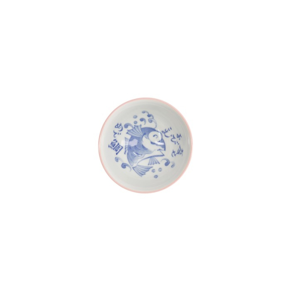 Rice Bowl Kawaii Snapper Pink, Porcelain, Ø 11.5 × 6 cm, 300 ml, Item No. 33206