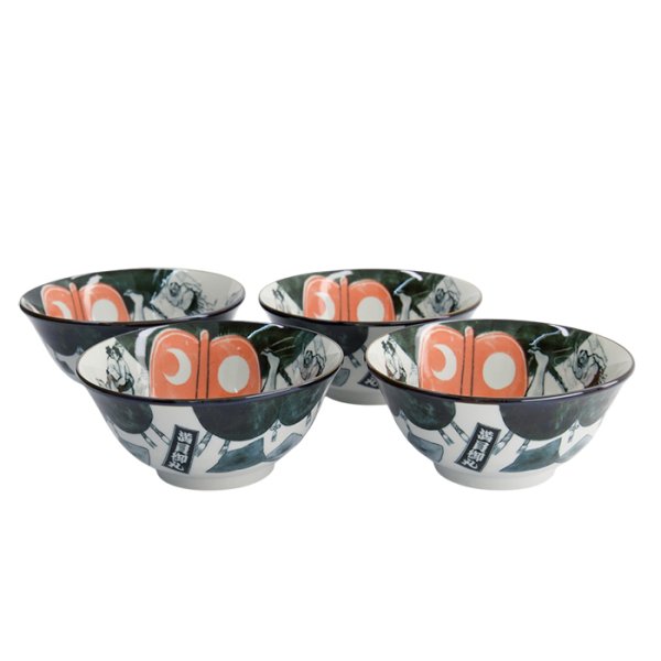 TDS, Bowls Set, Asakusa, 4-piece set, Giftset, Ø 14.8 x 7cm 550 ml, Sumo  - Item No. 33241