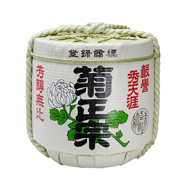 TDS, TARU Kikumasamune, Dekoration Barrel, Ø 60x55cm 72L, Art Nr- 33259