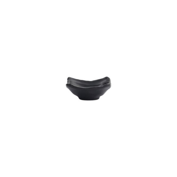 Sauce Bowl Iwate Black, Melamine, 9 × 8.5 × 3.3 cm, 70 ml, Item No. 33284