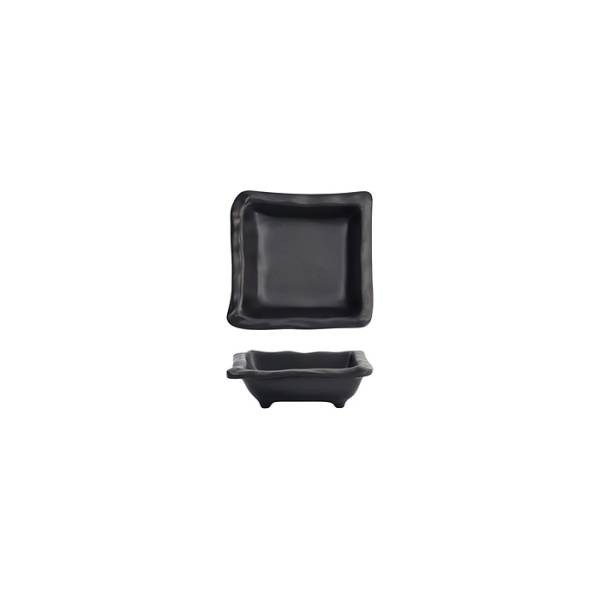 Tokyo Design Studio Saucenschale Iwate Black, Melamin, 9 × 8,5 × 2,5 cm, 80 ml