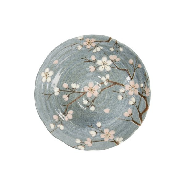 Teller Fujisakura Grau, Porzellan, Ø 22 × 4 cm, Art.-Nr. 33347