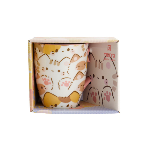 TDS, Tasse, Kawaii Cat, im Geschenkbox, Ø 8,5x10,2cm 380ml, Art Nr. 33357