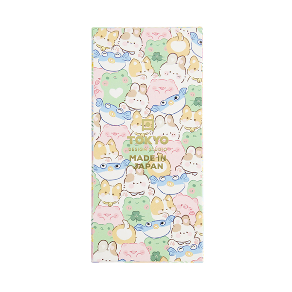 TDS, Schale-Geschenkset, Kawaii, Lucky Cat, Blau/Rosa, 4Stk, Ø 11,3 x 5,8 cm 300 ml, Art.-Nr. 33359