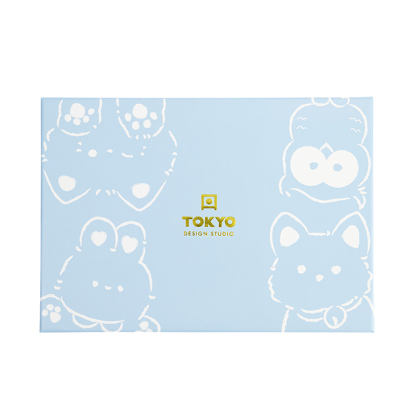 TDS, Mug Giftset, 4-piece set, Kawaii Animals, Ø 8 x 6cm, Item No. 33396