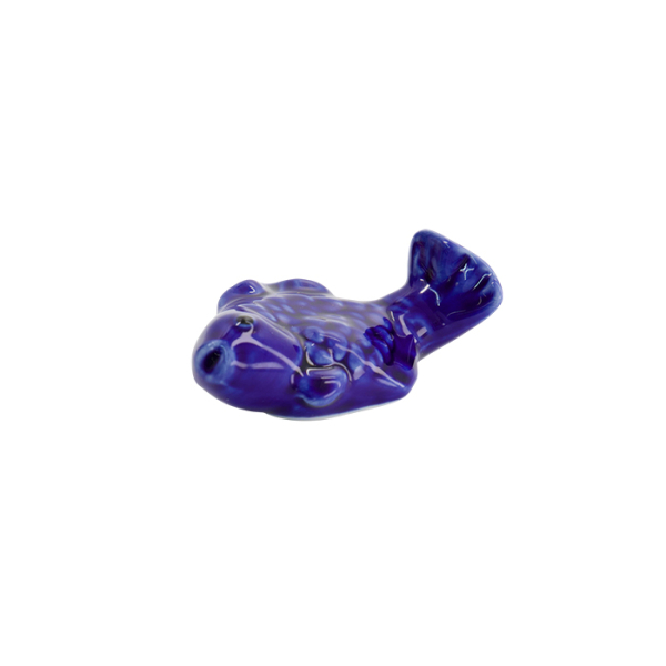 TDS, Chopstick Rest, Fish Blue, Item No. 33570