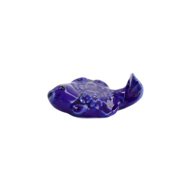TDS, Chopstick Rest, Fish Blue, Item No. 33570