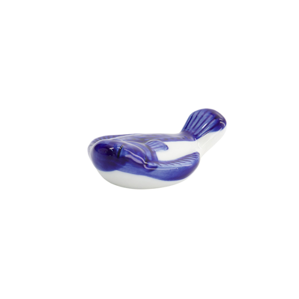 TDS, Chopstick Rest, Fish Blue, Item No. 33572