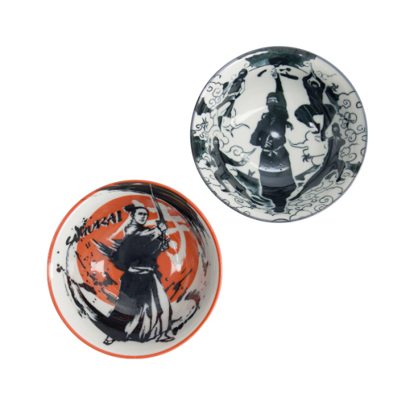 TDS, Tayo Schale Geschenkset mit Essstäbchen, 2-tlg., Asakusa, Ø 14,8x7cm 550ml, Art.-Nr. 33604