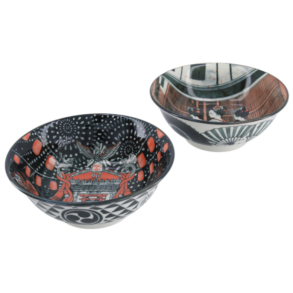 TDS, Ramenschale in Geschenkbox, Asakusa, 6-tlg., Ø 20,5x8cm 1250ml, Art.-Nr. 33609