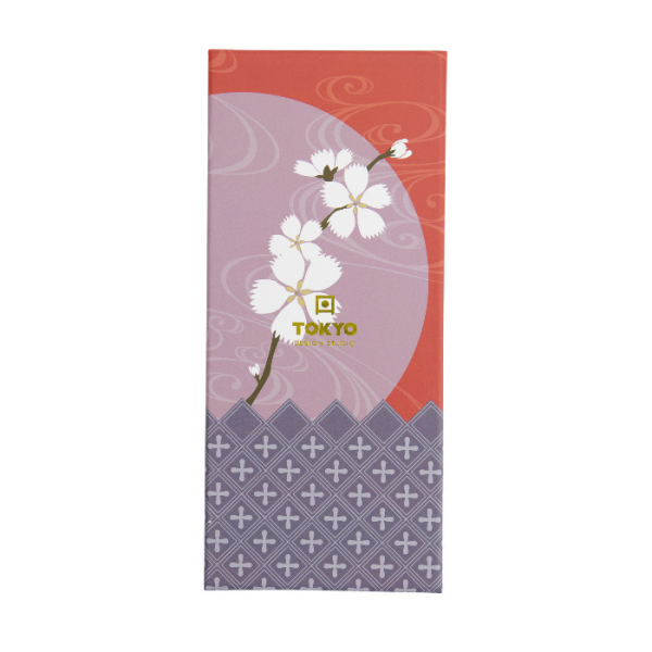 TDS, Chopstick Set, Sakura, 5 pair, Item No. 33617